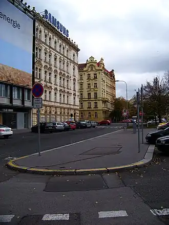 Ulice Boženy Němcové, domy 5, 7 a 11
