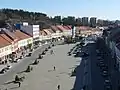 Karlovo náměstí, pohled na východ