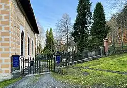 Vstup na hřbitov