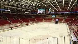 Interiér KV arény v září 2024