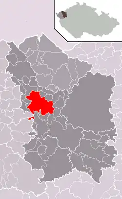 Karlovy Vary na mapě