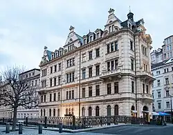 Městský dům/Stadthaus v Karlových Varech (1892–1893), projekt