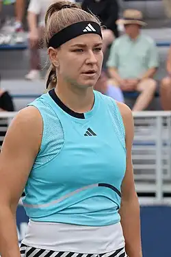 Karolína Muchová na US Open 2023