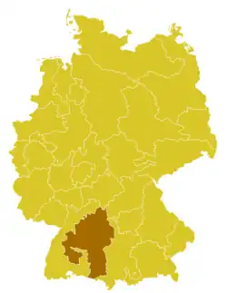 Diecéze rottenbursko-stuttgartská Diözese Rottenburg-Stuttgart (něm.) na mapě