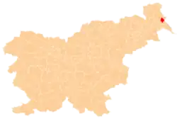 Občina Dobrovnik na mapě