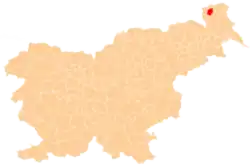 Občina Grad na mapě
