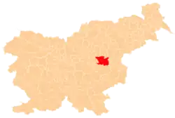 Občina Laško na mapě