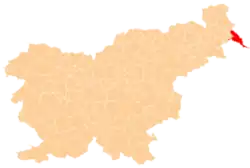 Občina Lendava na mapě