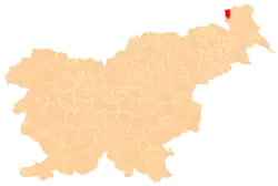 Občina Rogašovci na mapě