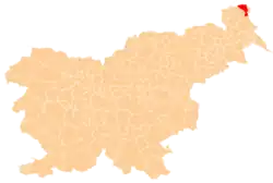 Občina Šalovci na mapě