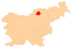 Městská občina Slovenj Gradec na mapě