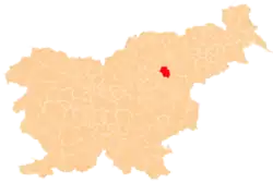 Občina Vojnik na mapě