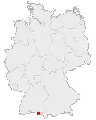 Friedrichshafen na mapě