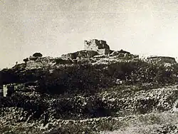 Vrch Kastel v roce 1948