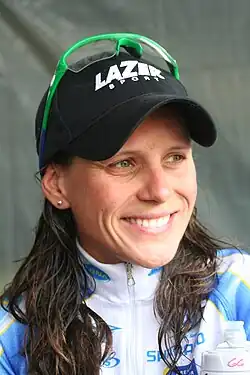 Kateřina Nash po závodu MTB World Cup v belgickém Houffalize 2. května 2010
