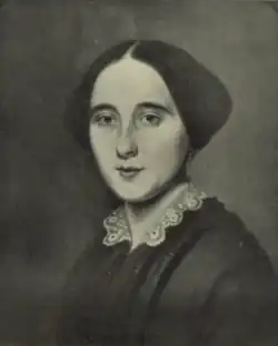 Kateřina Fügnerová (fotografie malby Josefa Mánese, cca 1860)