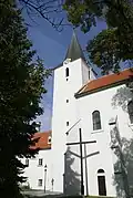 Farní kostel Nanebevzetí Panny Marie v Sankt Bernhardu