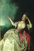Rakouská herečka Katharina Jacquet (1760–1786), asi 1786