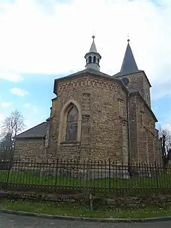 Presbytář kostela