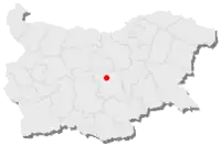 Kazanlak na mapě