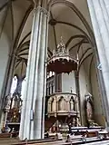 Dřevěná kazatelna
