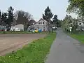 Pohled při příjezdu od Ratboře