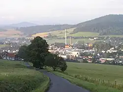 Pohled ze severu od Podzámčí