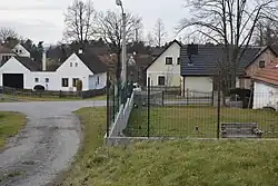 Náves v Keblanech