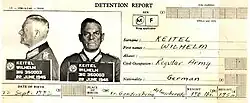 „Zpráva o Keitelově zadržení z června roku 1945“