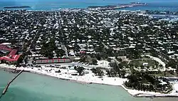 Ostrov Key West na němž se rozkládá stejnojmenné město