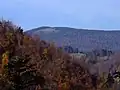 Pohled na Kiczoru z hřebene Lubańa