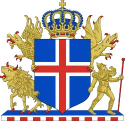Znak Islandského království (1919–1944)