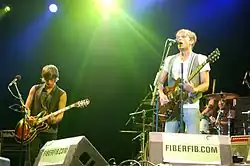 Kings of Leon živě na festivalu "Iternacional de Benicàssim", 22. července 2007.