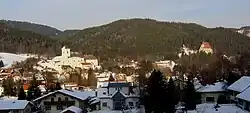Pohled na obec