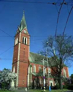 Teplický kostel Nejsvětějšího Srdce Páně (Božského Srdce Páně)