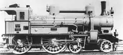 kkStB 106.21, Werksfotografie im grauen Fotografieranstrich, 1899