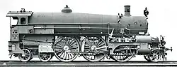 Lokomotiva kkStB 310.34 (ČSD 3375.013), WrN výr.č. 5108/12. tovární foto Wr. Neustadt 1912