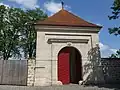 Zadní brána do kláštera (1698), brána do zahrady