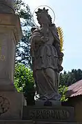 Socha sv. Barbory