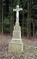 Kříž u Velkého Kondračského rybníka