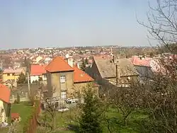 Typická nízká zástavba Švermova