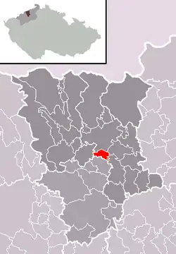 Kladruby na mapě