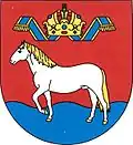 Znak obce Kladruby nad Labem