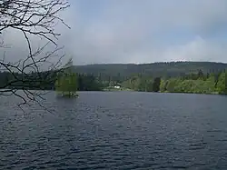 Pohled na rybník