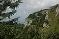 Vrchol Kľaku se stejnojmennou rezervací