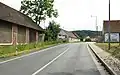 Silnice I/27 ve vsi