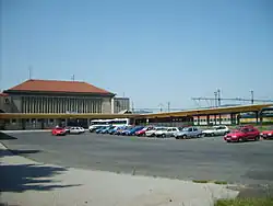 Budova nádraží v Klatovech