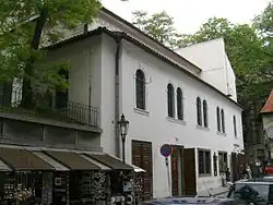 Synagoga od východu