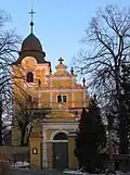Klecany, přestavba kostela (1889–1892)