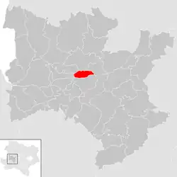 Klein-Pöchlarn na mapě